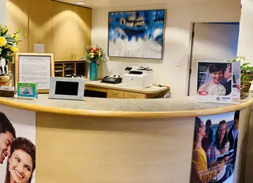 Dentist Bellevue WA dentistry reception